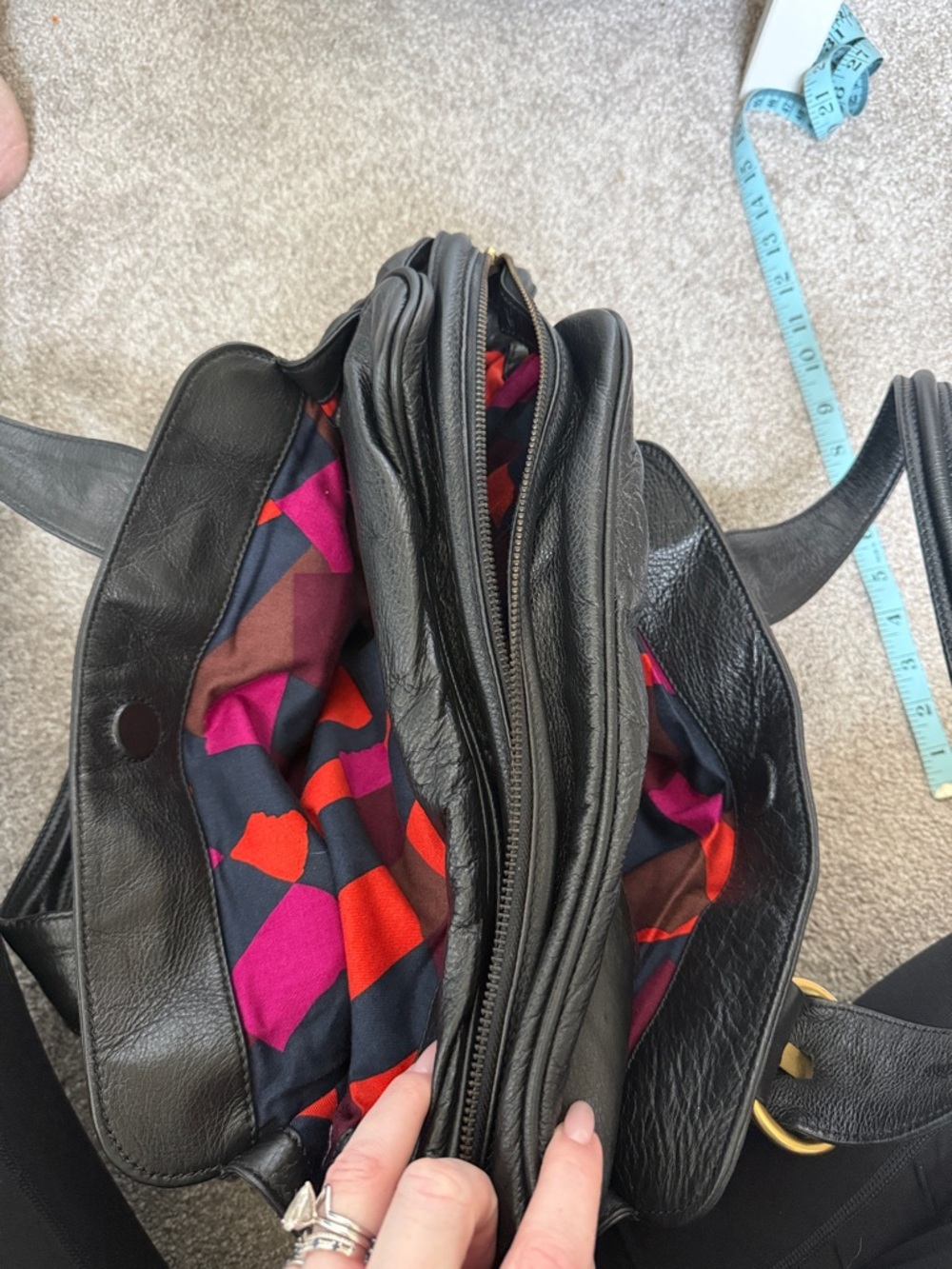 Marc Jacobs Bombay black leather satchel - Picture 9 of 11
